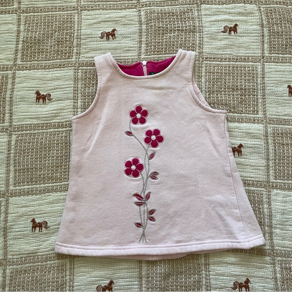 Vintage Fleece Lined Dress